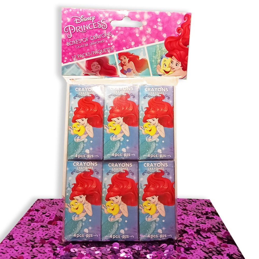 Ariel Little Mermaid Crayon Party Pack